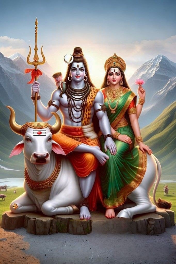 shiv parvati images