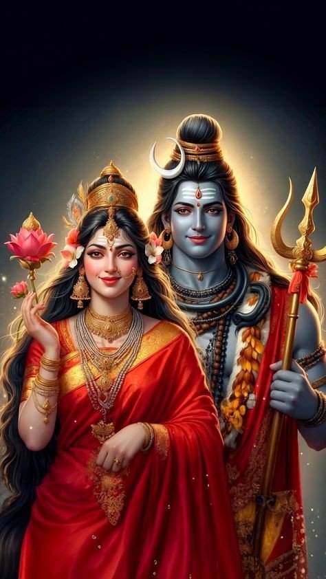 shiv parvati images