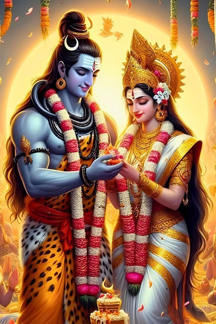 shiv parvati images