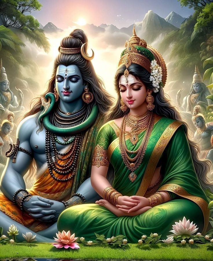 shiv parvati images