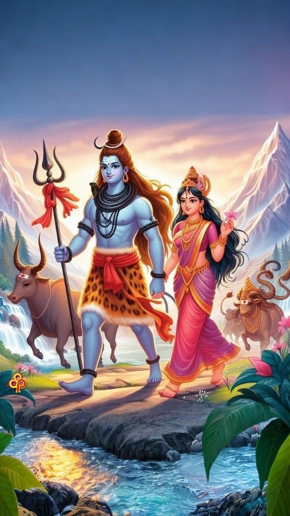 shiv parvati images