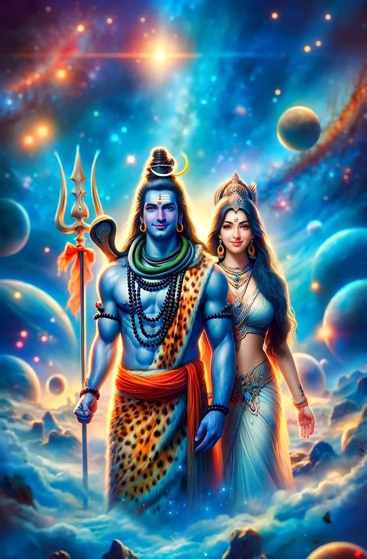 shiv parvati images