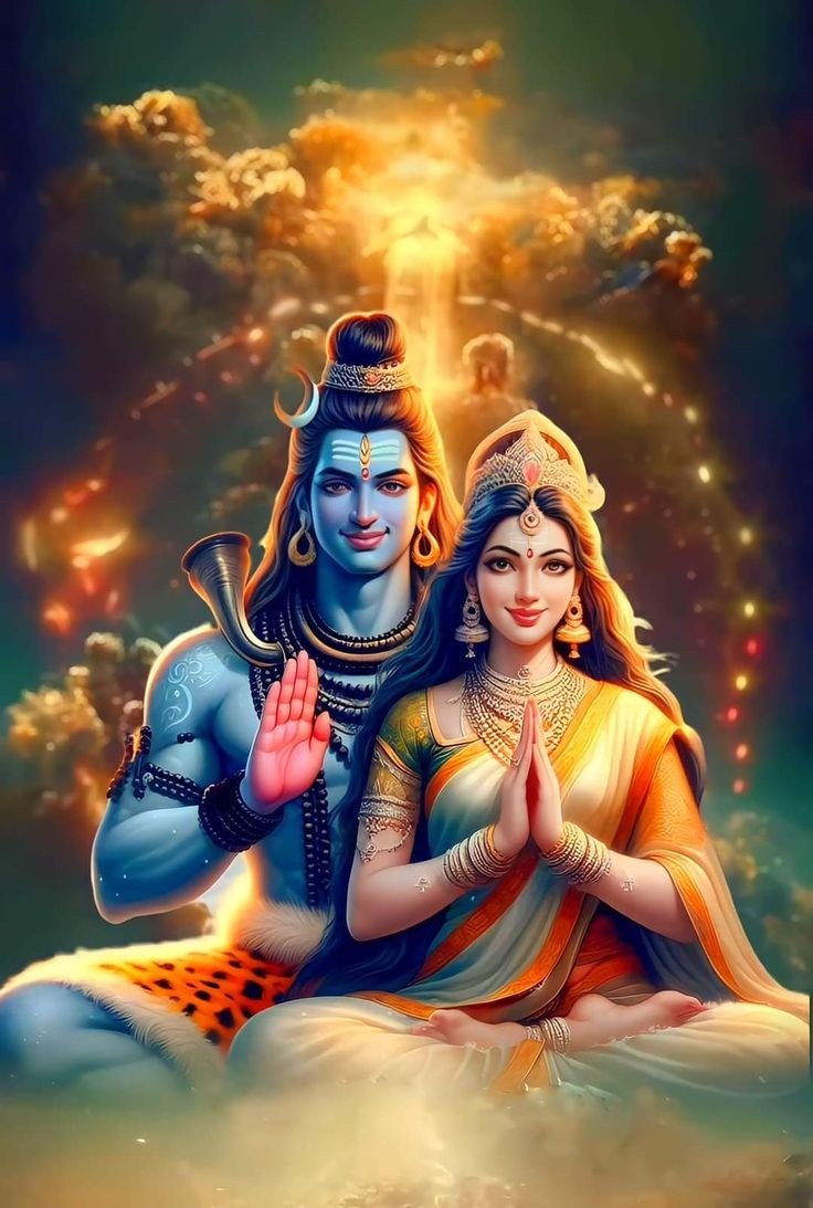 shiv parvati images