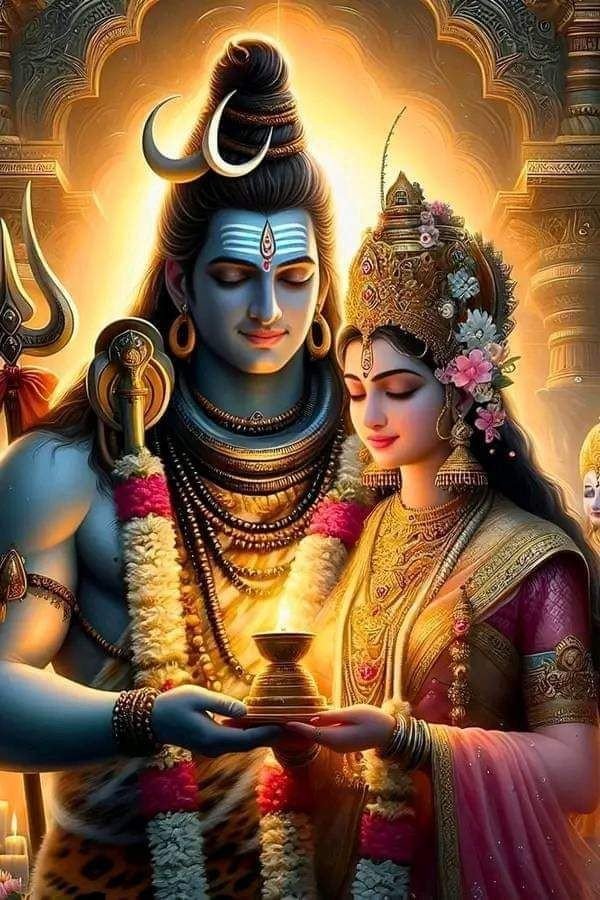 shiv parvati images