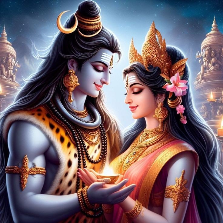 shiv parvati images