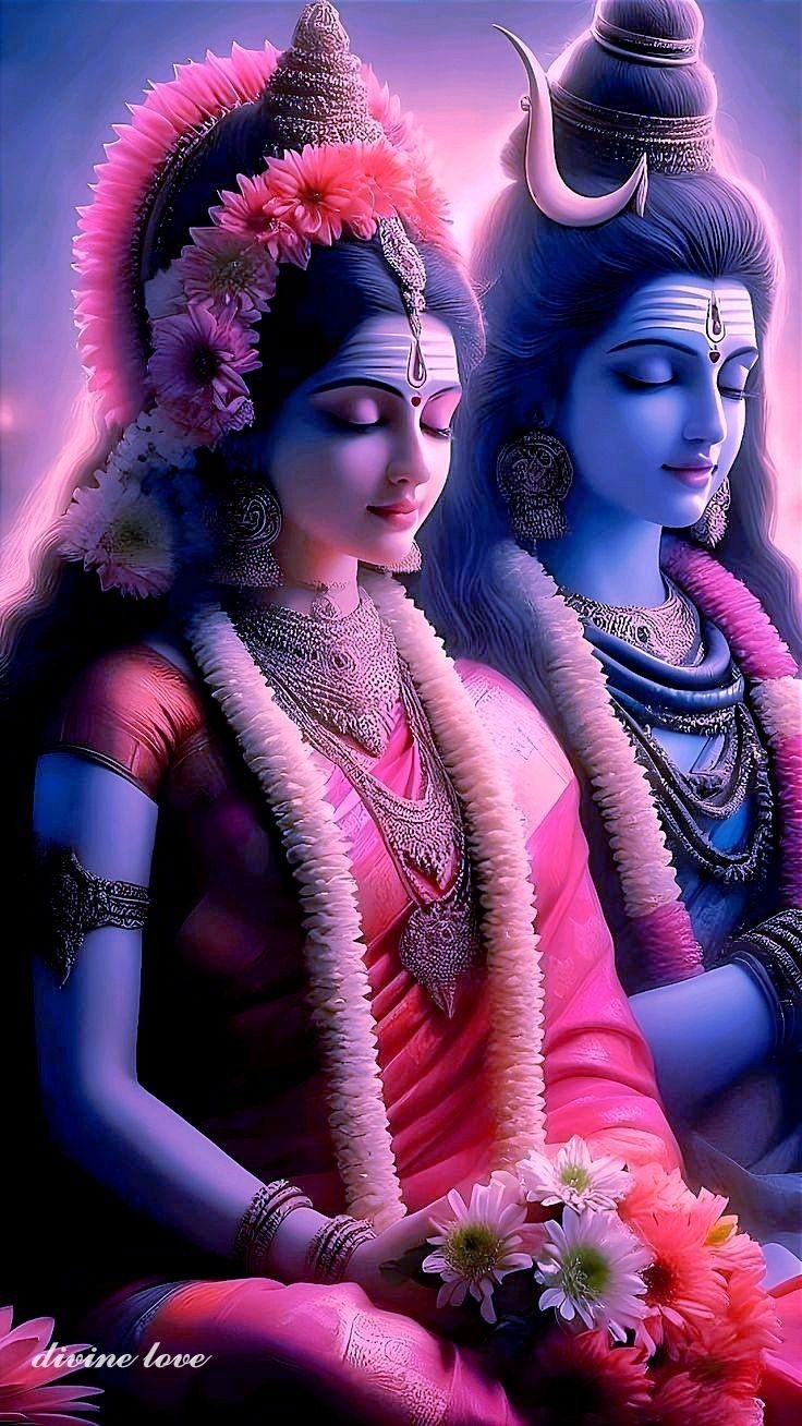 shiv parvati images