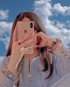 hidden face dp for girls-